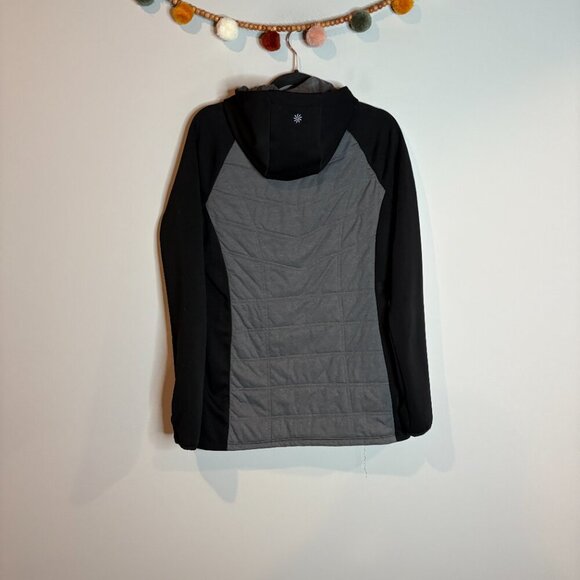 Athleta mixed media full zip quilted puffer jacket - Picture 5 of 5